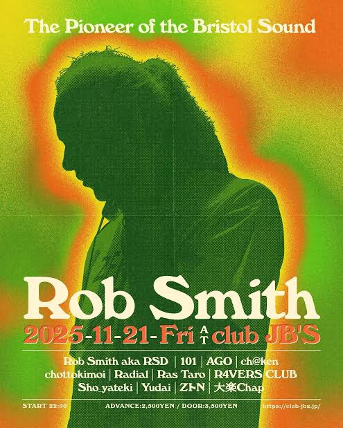 Rob Smith aka RSD Japan Tour 2025 Nagoya