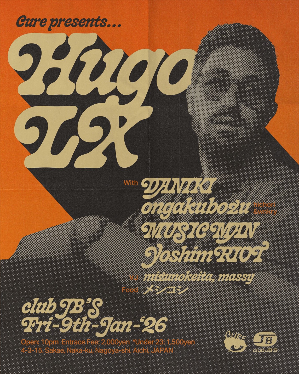 CURE presents Hugo LX – Asia Reunion 2026-
