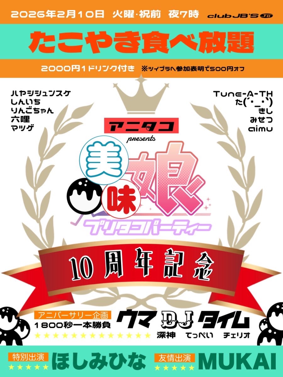 アニタコ presents 美味娘